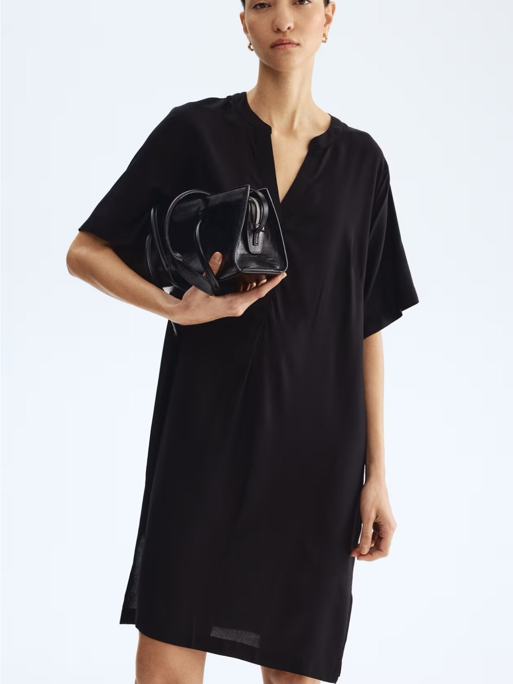 H&M Black Mini Dress